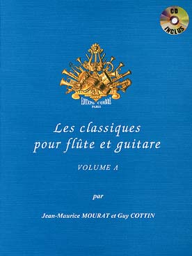 Illustration classiques flute et guitare vol. a + cd