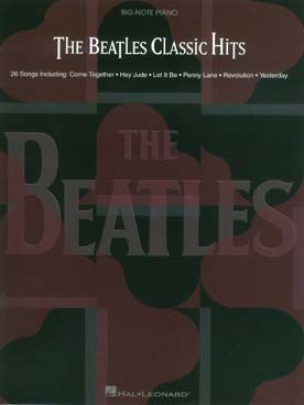 Illustration beatles classic hits (p/v/g)