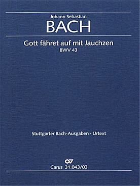 Illustration bach js gott fahret auf mit jauchzen