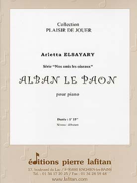 Illustration de Alban le paon