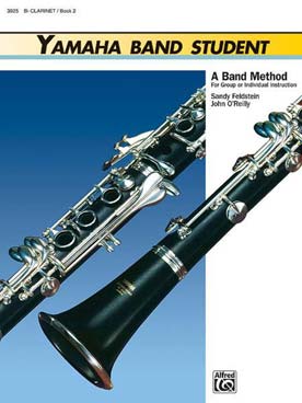 Illustration yamaha band student vol. 2 clarinette