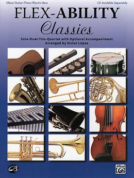 Illustration flex-ability classics oboe/guit/pno/bas