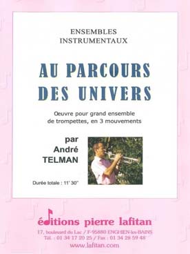 Illustration de Au parcours des univers pour grand ensemble de trompettes