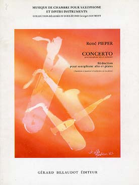 Illustration de Concerto pour alto et orchestre, réd. saxophone alto et piano