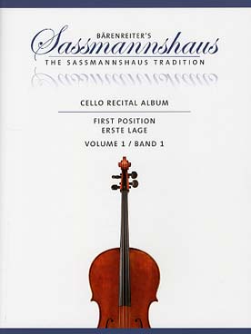 Illustration de CELLO RECITAL ALBUM - Vol. 1 : 1re position