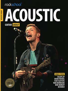 Illustration rockschool acoustic guitar debut