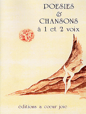 Illustration de POESIES ET CHANSONS A 1 ET 2 VOIX