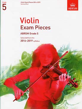 Illustration de SELECTED VIOLIN EXAM PIECES 2016-2019 Grade 5