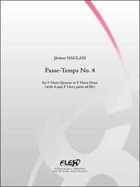 Illustration de Passe-temps pour quatuor de cor (+ 4 cors faciles en option) - N° 4