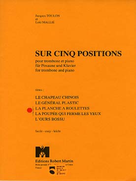 Illustration de Sur cinq positions - La Planche à roulettes et La Poupée qui ferme les yeux