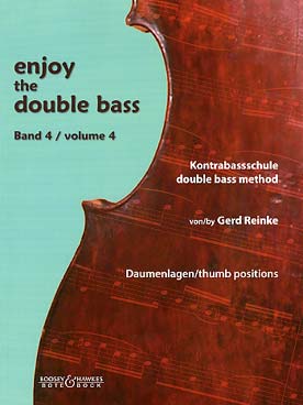 Illustration de ENJOY THE DOUBLE BASS (tr. Reinke, texte en allemand et anglais) - Vol. 4