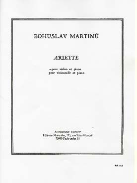 Illustration martinu ariette h188a