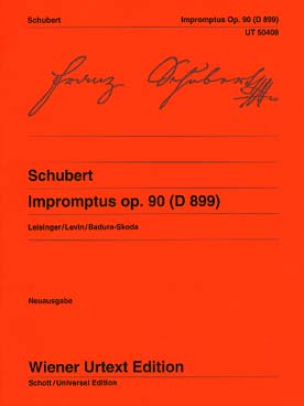 Illustration de 4 Impromptus op. 90 D 899