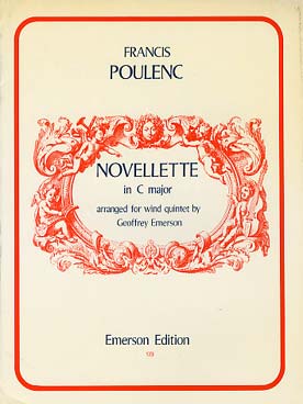 Illustration poulenc novelette en do maj