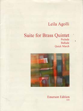 Illustration agolli suite for brass quintet