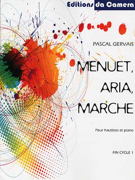 Illustration gervais menuet, aria, marche