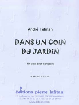 Illustration telman dans un coin de jardin