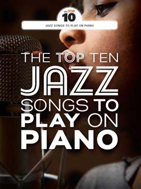 Illustration the top ten jazz songs to play on piano