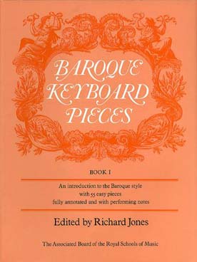 Illustration de BAROQUE KEYBOARD PIECES - Book 1