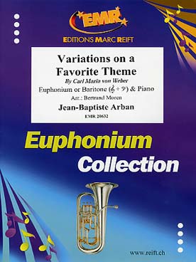 Illustration arban variations on favorite theme