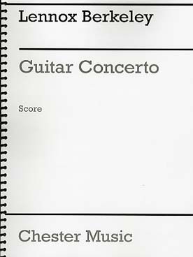 Illustration de Concerto pour guitare et orchestre - Conducteur