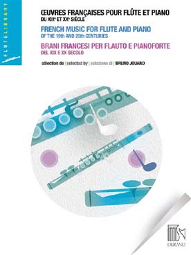 Illustration de ŒUVRES FRANCAISES : 7 pièces composées au 19 et 20e siècle