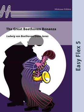 Illustration de The Great Beethoven Bonanza pour cuivres avec 5 parties flexibles