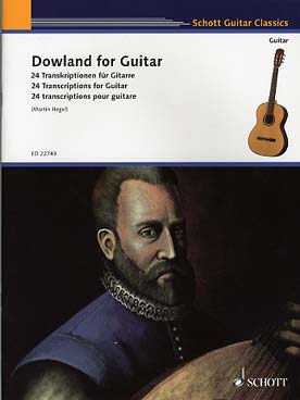 Illustration dowland for guitar : 24 transcriptions
