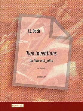 Illustration bach js two inventions