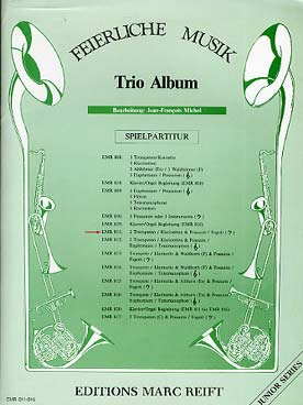 Illustration de TRIO ALBUM "Junior series" : Feierliche pour 2 trompettes ou clarinette et trombone, et basson