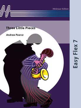 Illustration de Three Little pieces pour fanfare avec 7 parties flexibles