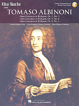 Illustration albinoni concerto op. 7/3 - 7/6 - 9/2