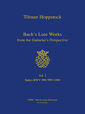 Illustration bach js lute works from guitarist's v. 2