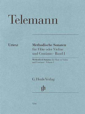 Illustration telemann sonates methodiques vol. 1