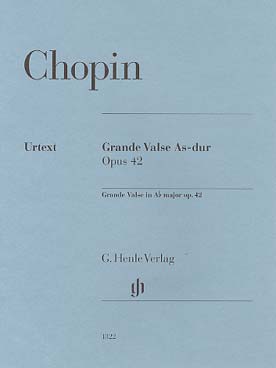 Illustration chopin grande valse op. 42 en la b maj