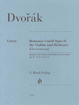 Illustration dvorak romance op. 11 en fa min