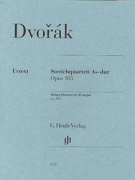 Illustration dvorak quatuor op.105 en la b maj