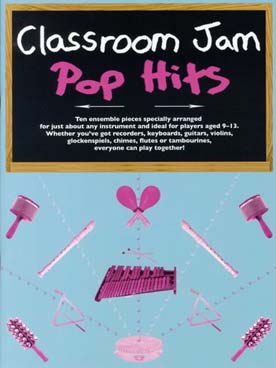 Illustration classroom jam pop hits