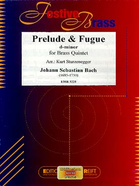 Illustration bach js prelude et fugue en re min