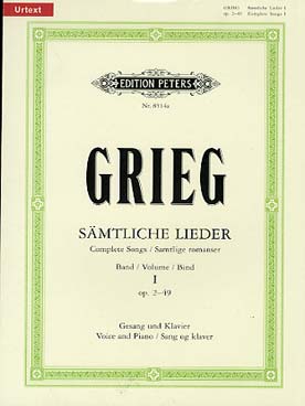 Illustration de Samtliche Lieder  - 1 : op. 2-49