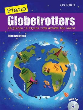 Illustration de Globetrotters piano, 16 pièces : voyage à travers le monde
