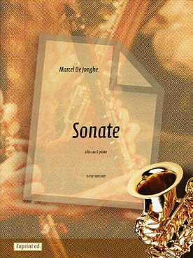 Illustration de Sonate pour saxophone mi b et piano