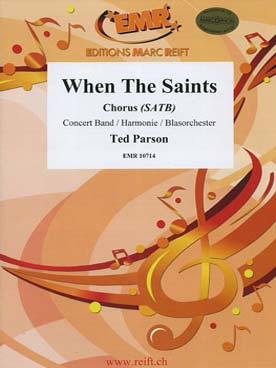 Illustration de When the saints pour chœur SATB et harmonie