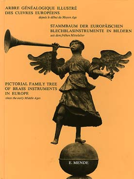 Illustration de Arbre généalogique illustré des cuivres européens depuis le début du Moyen Age, 68 pages et 4 posters (texte en français anglais et allemand)