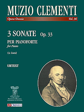 Illustration clementi sonates (3) op. 33