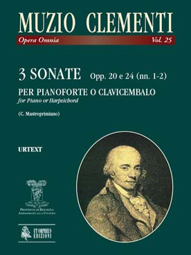 Illustration clementi sonates op. 20 et 24 n° 1 et 2