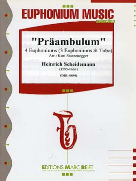 Illustration de Präambulum pour 4 euphoniums (ou 3 euphoniums et un tuba)