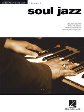 Illustration jazz piano solos vol.11 : soul jazz