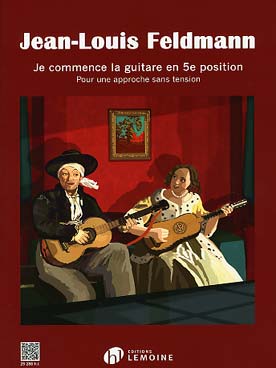 Illustration de Je commence la guitare en 5e position, pour une approche sans tension