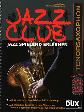 Illustration de JAZZ CLUB TENORSAXOPHONE